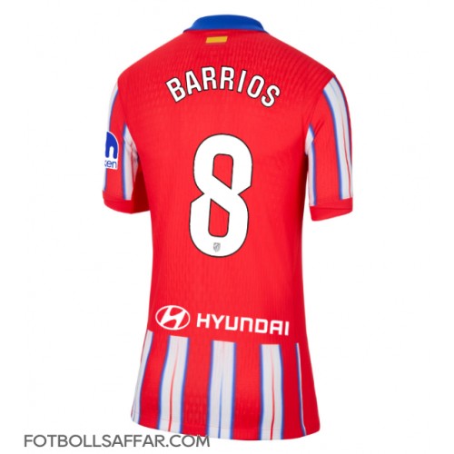 Atletico Madrid Pablo Barrios #8 Hemmatröja Dam 2024-25 Kortärmad